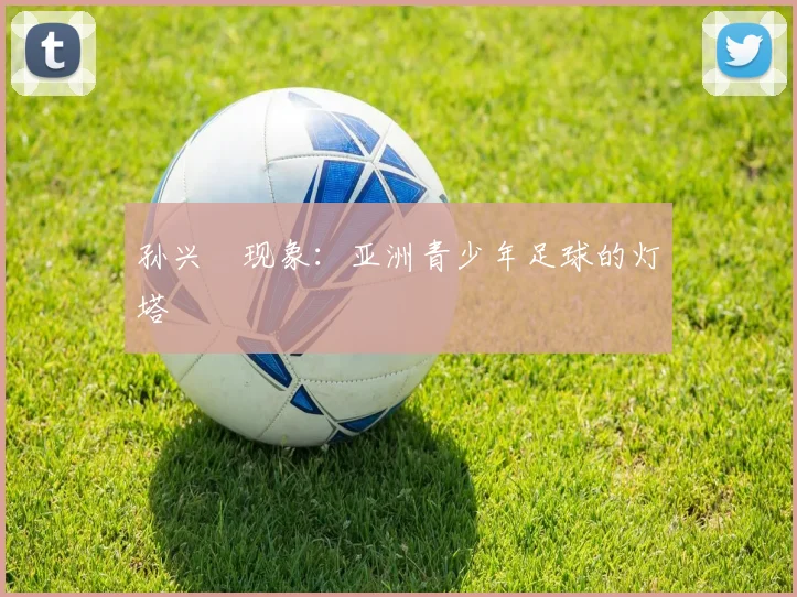孙兴慜现象：亚洲青少年足球的灯塔
